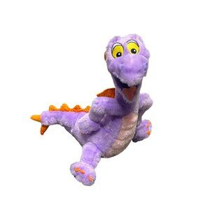 Vintage Disney Parks‎ Disneyland World FIGMENT 10 inch Plush Purple Dragon Epcot